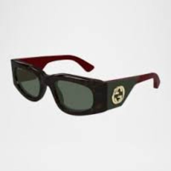 New Gucci Rectangular Sunglasses - Picture 11 of 11